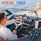 Pyle Pyle Amplified Wireless Bluetooth Audio Controller, 800W, Marine Receiver, AUX, Mount for Vehicles PLMRBT19 - alternate 11